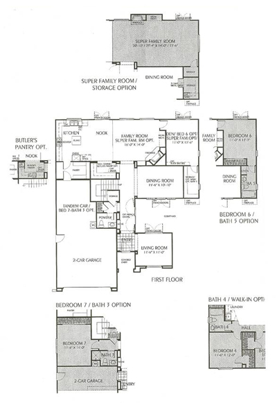 Cambridge Homes for Sale | 4S Ranch | Residence 3 Floorplans