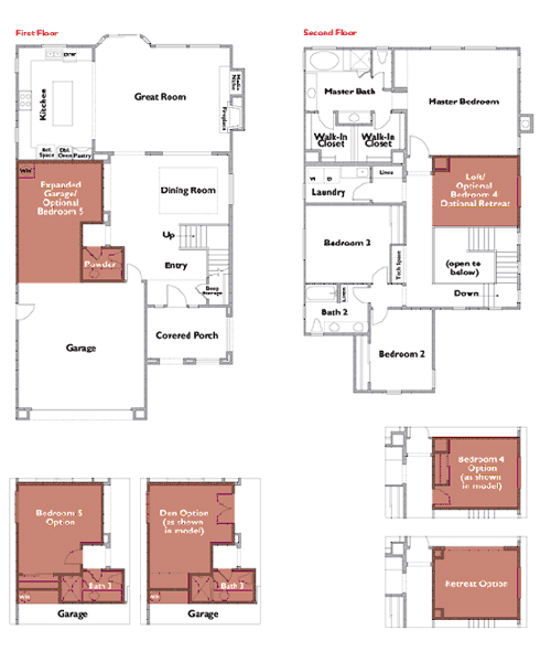 Chanteclair at 4S Ranch | Residence 1 Floorplan |Team Q RE/MAX