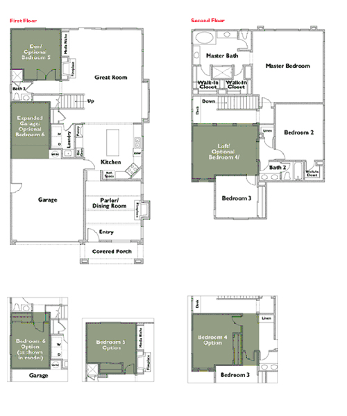 Chanteclair at 4S Ranch | Residence 2 Floorplan |Team Q RE/MAX