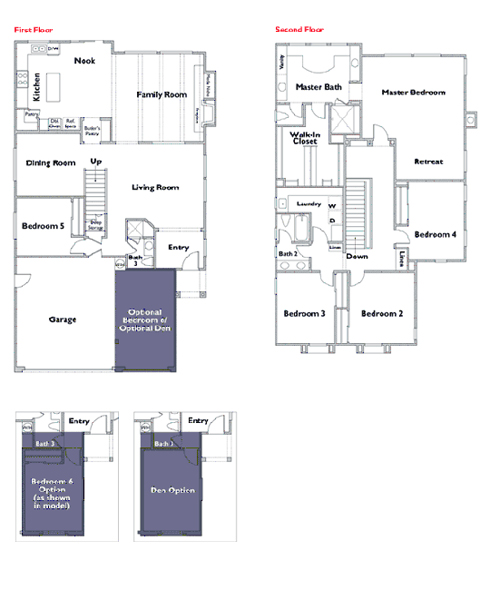 Chanteclair at 4S Ranch | Residence 3 Floorplan |Team Q RE/MAX