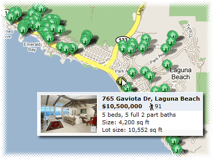 Use our interactive Laguna Beach Property Searching by Map to find the right home for you