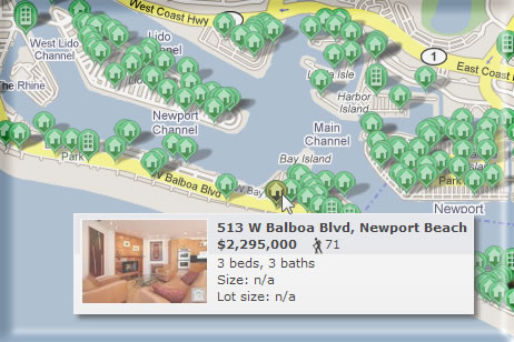 Newport Beach Homes for Sale Search for Homes for sale with this Orange County map of Newport Beach CA